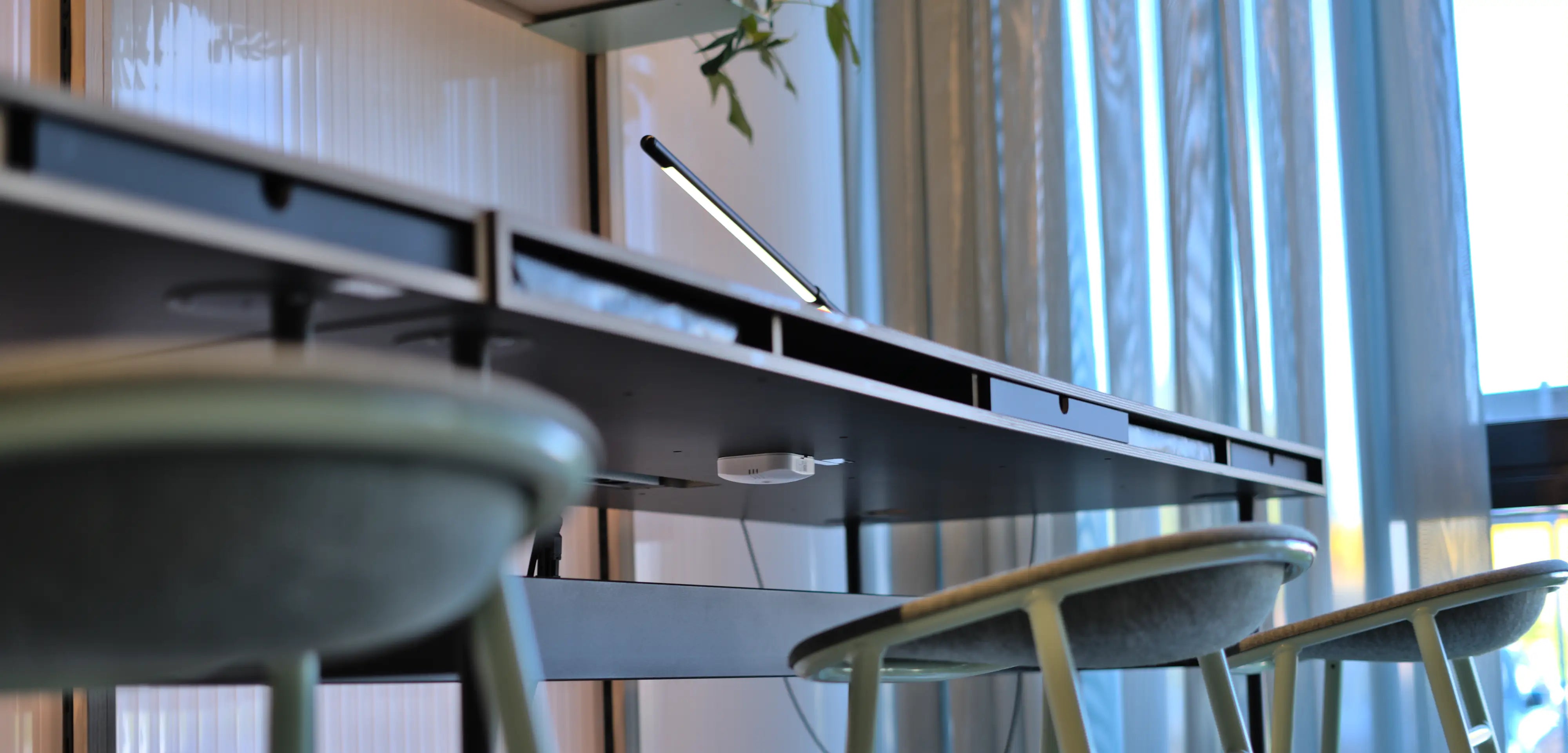 Workstatt Smart Office Sensorik am Arbeitsplatz