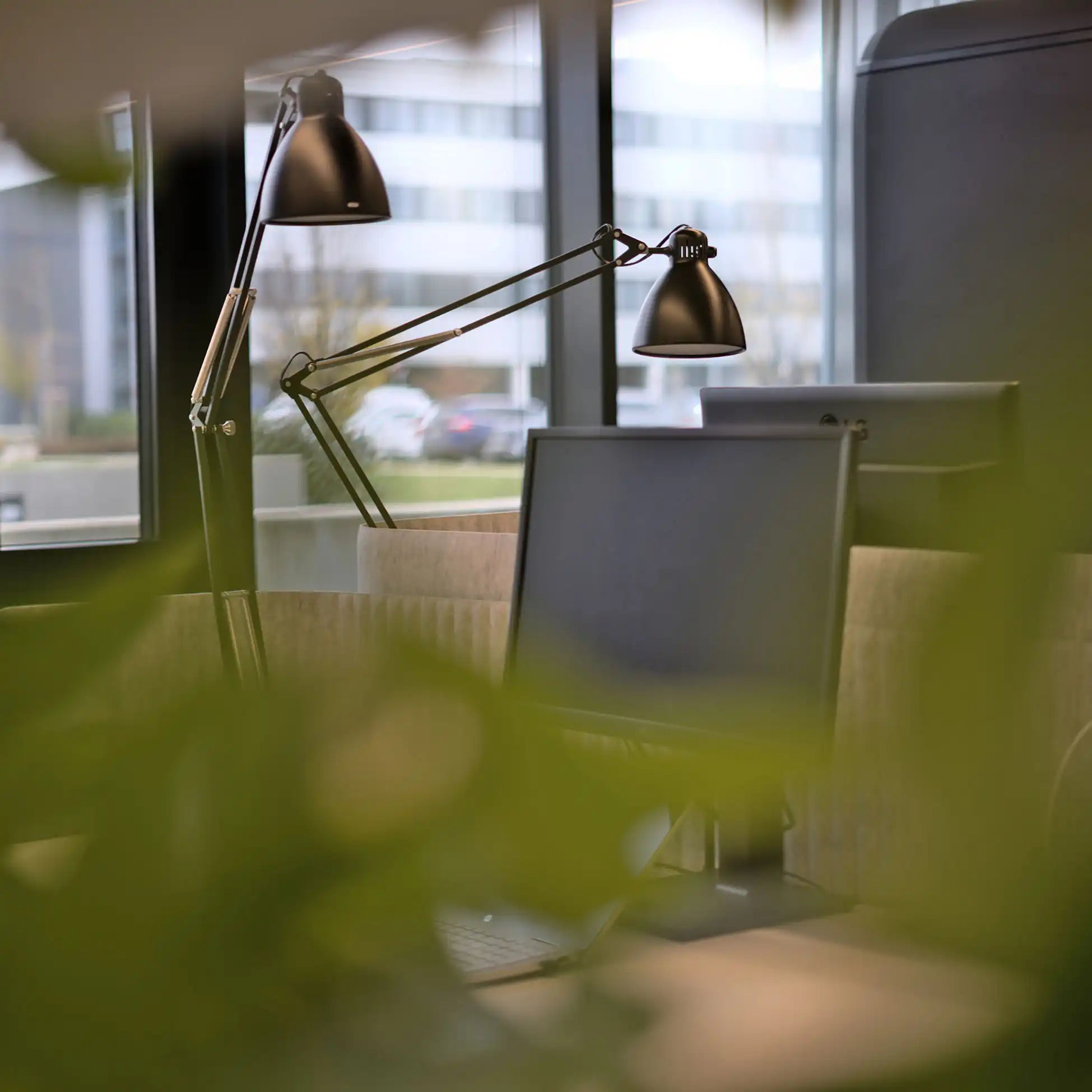 Grüner Arbeitsplatz