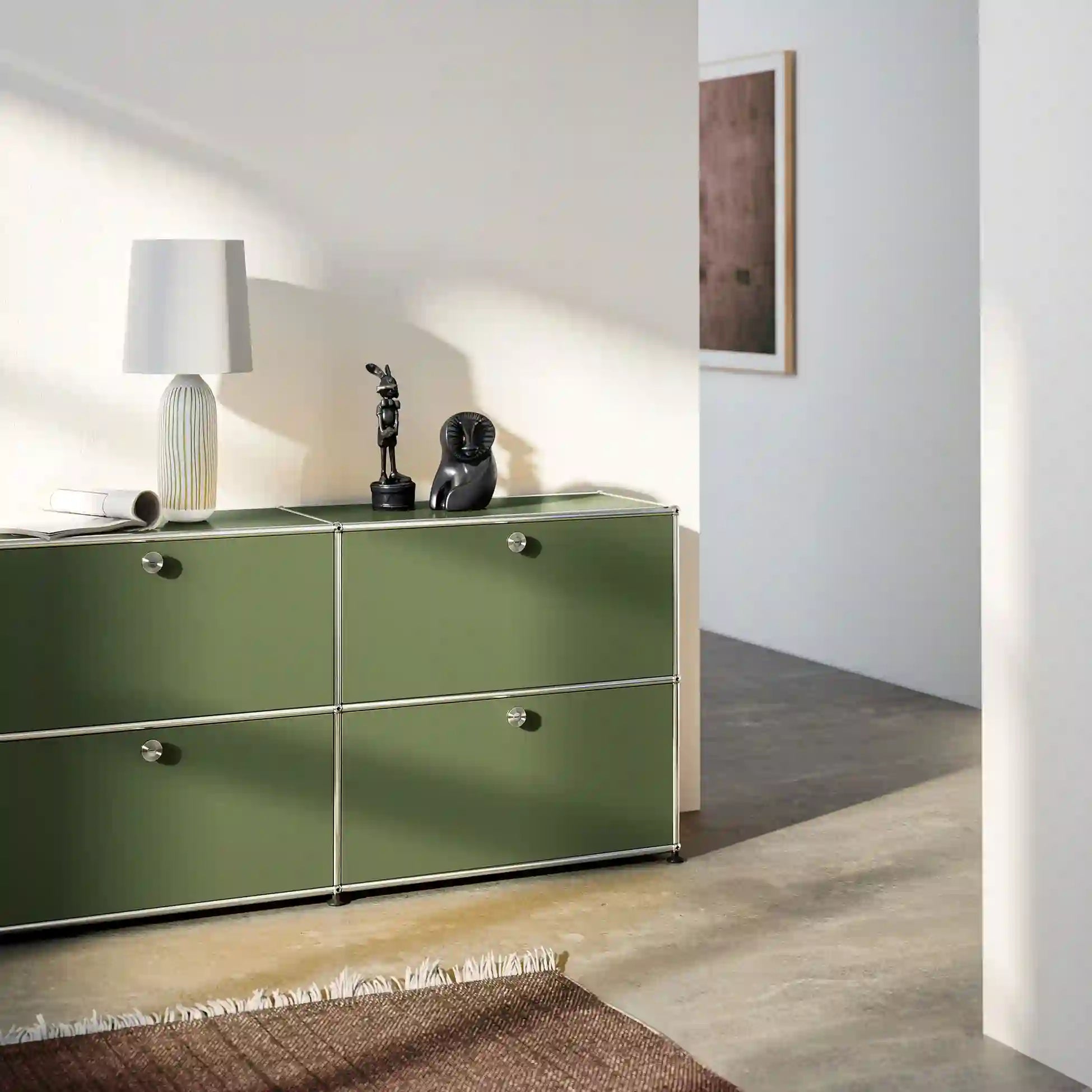 USM Sideboard in Olivgrün