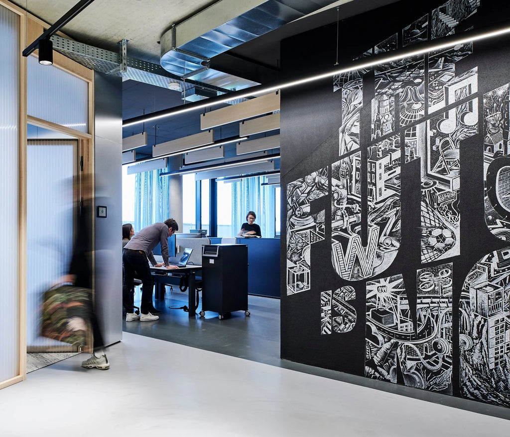 workstatt Büro im New Work Design
