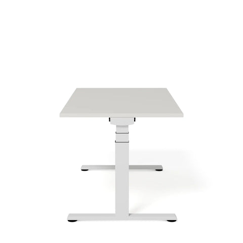 Steelcase xLeik Migration LTD Schreibtisch in Weiß 140cm von rechts | 140 Weiß