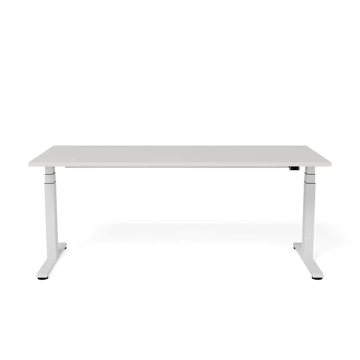 Steelcase xLeik Migration LTD Schreibtisch in Weiß 180cm von vorne | 180 Weiß
