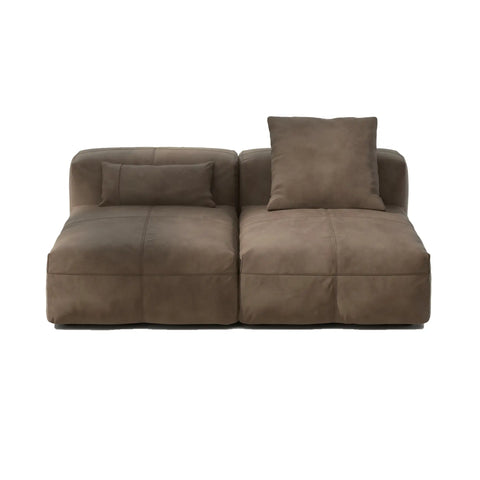 Vetsak Sofa Leder Cacao 1M | Leder1M