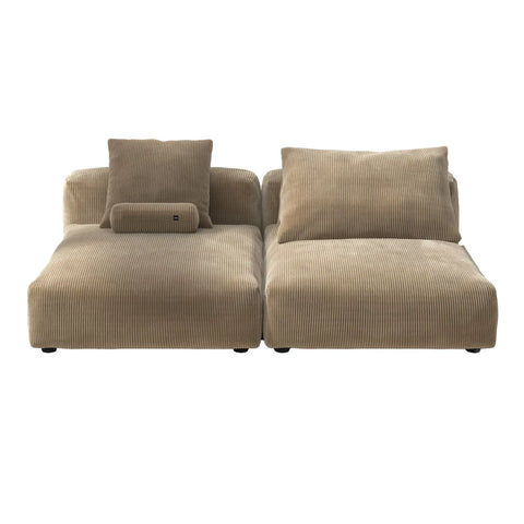 Vetsak Sofa Cord Velour Sand 1XL | Sand1XL