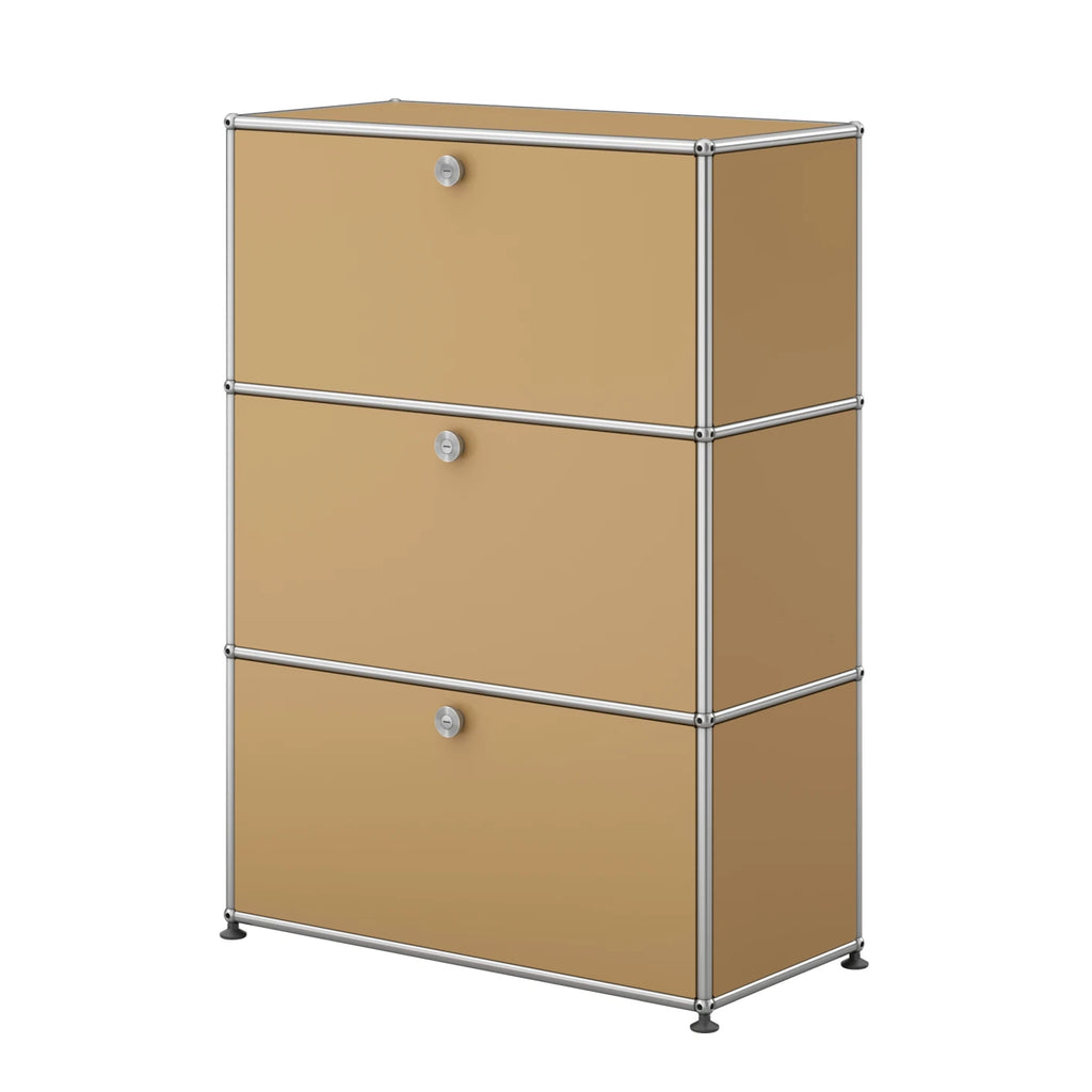 USM Haller Highboard M mit drei Klapptüren in Beige