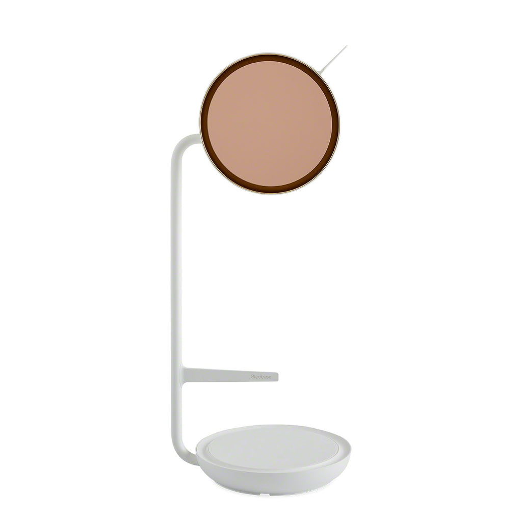 Steelcase Eclipse Leuchte in weißem Design
