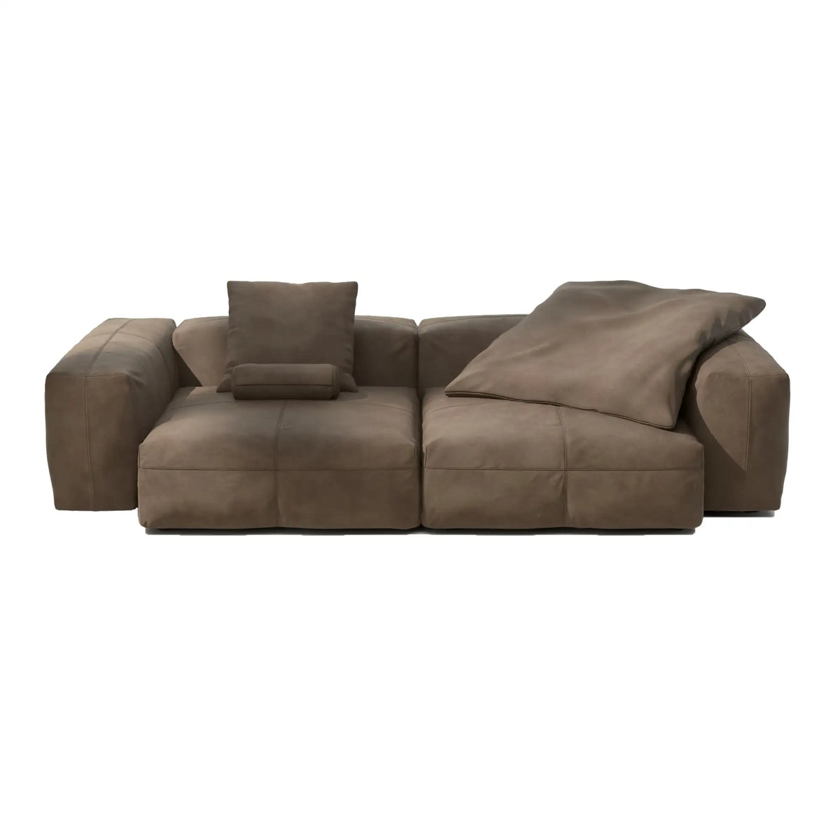 Vetsak Sofa Leder Cacao 2L | Leder2L