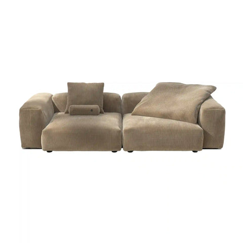 Vetsak Sofa Cord Velour Sand 2L | Sand2L