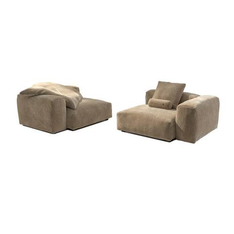 Vetsak Sofa Cord Velour Sand 2L 2 | Sand2L