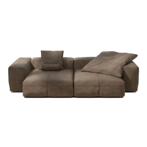 Vetsak Sofa Leder Cacao 2XL | Leder2XL
