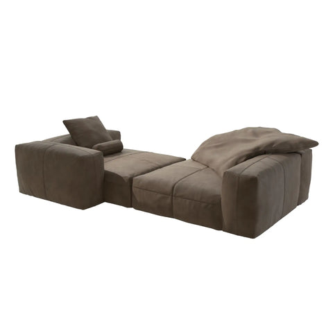 Vetsak Sofa Leder Cacao 2XL 2 | Leder2XL