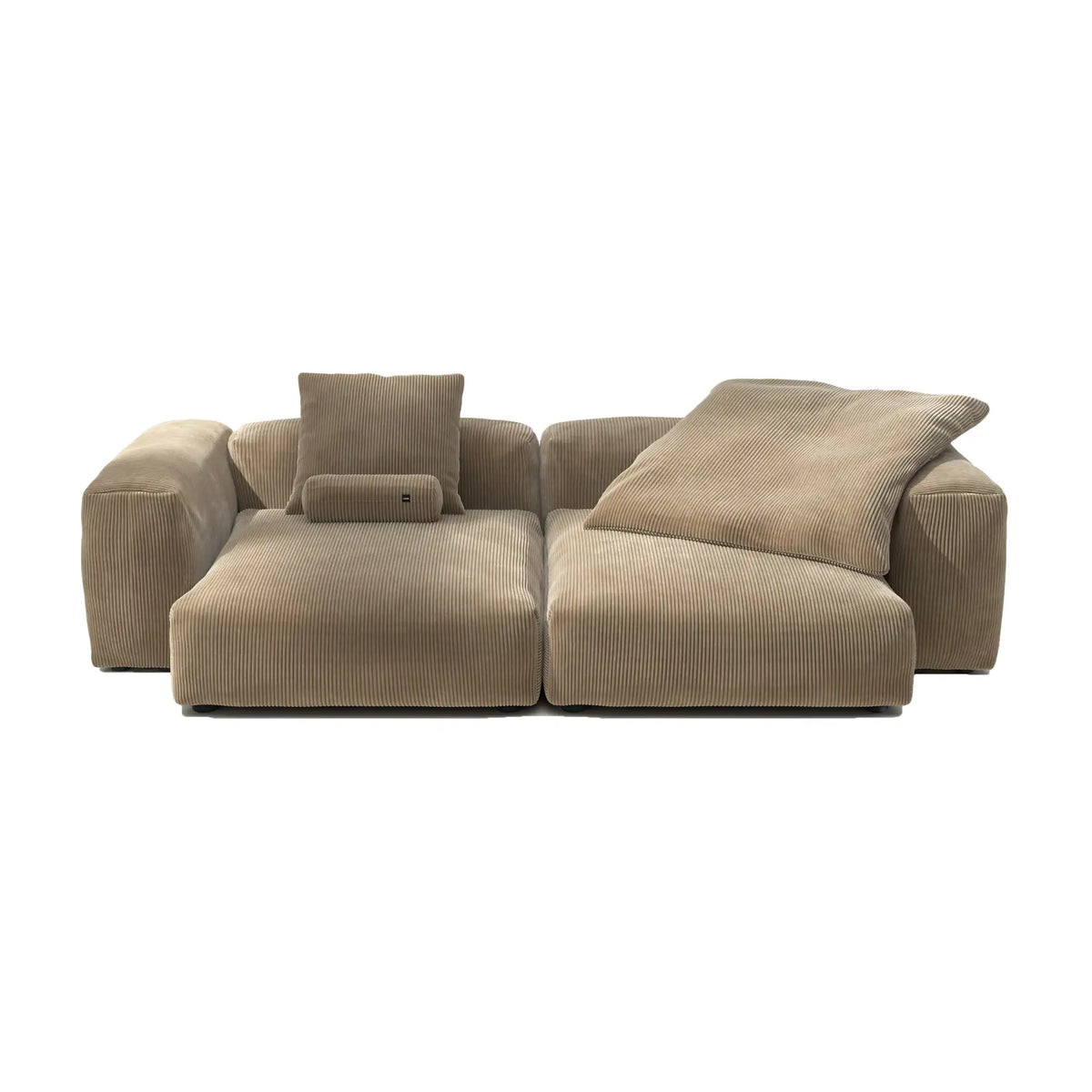 Vetsak Sofa Cord Velour Sand 2XL | Sand2XL