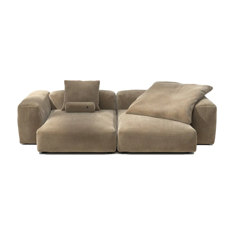 Vetsak Sofa Cord Velour Sand 2XL | Sand2XL