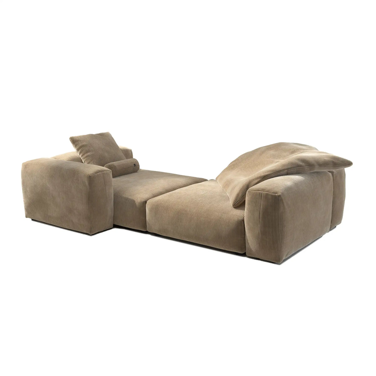 Vetsak Sofa Cord Velour Sand 2Xl 2 | Sand2XL