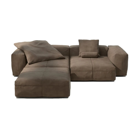 Vetsak Sofa Leder Cacao 3 | Leder3XL