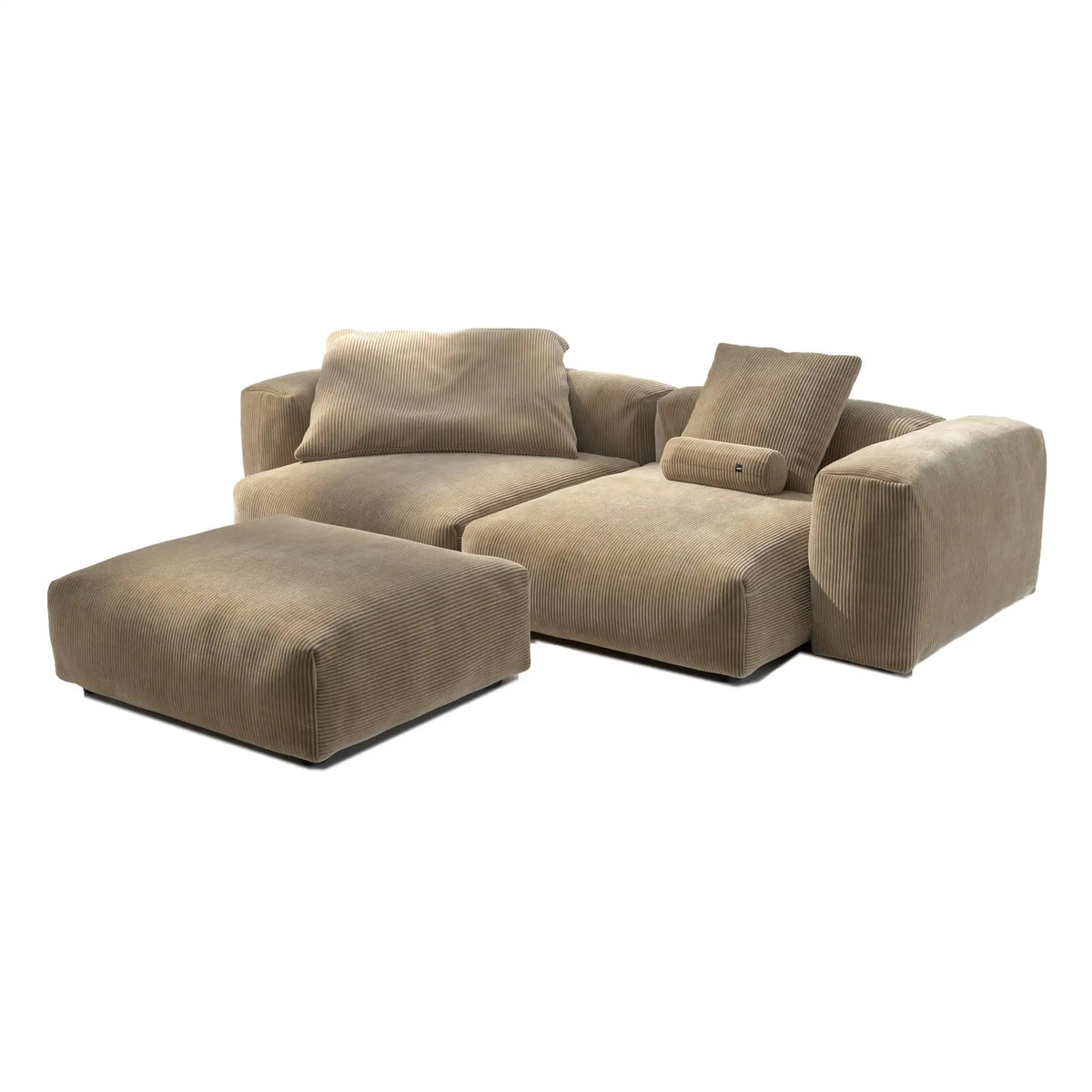 Vetsak Sofa Cord Velour Sand 3XL 2 | Sand3XL