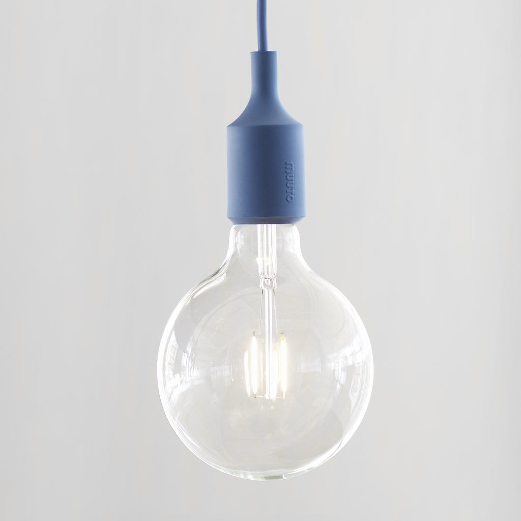 Muuto E27 Lampe in Blau