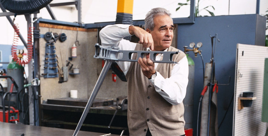 Alberto Meda in der Werkstatt