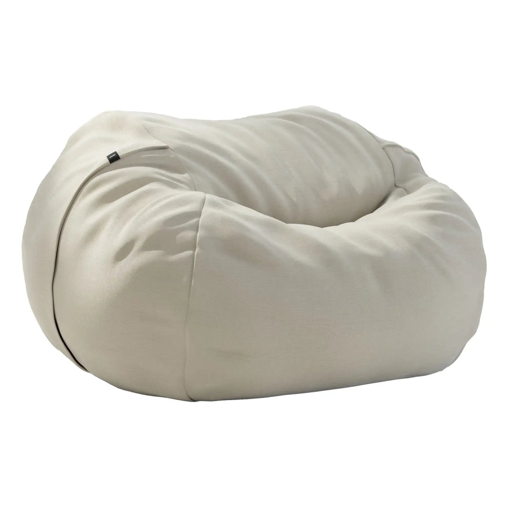 Vetsak Sitzsack von vorne in Pique Outdoor Beige L | BeigeL