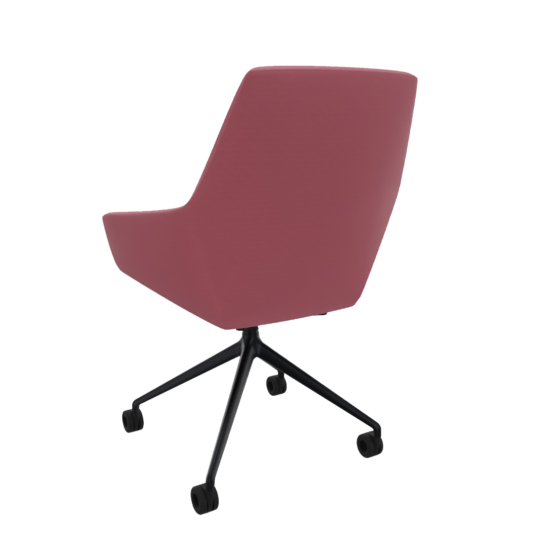 Brunner Ray Soft Mod. 9628/A Farbe 643 Polstersessel von hinten rechts