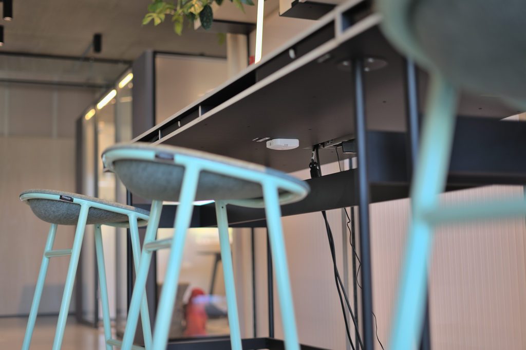 Sensorik am Arbeitsplatz mit Workstatt Smart Office