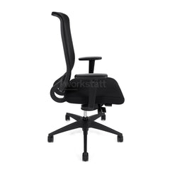 Girsberger Reflex K40 Bürostuhl von links