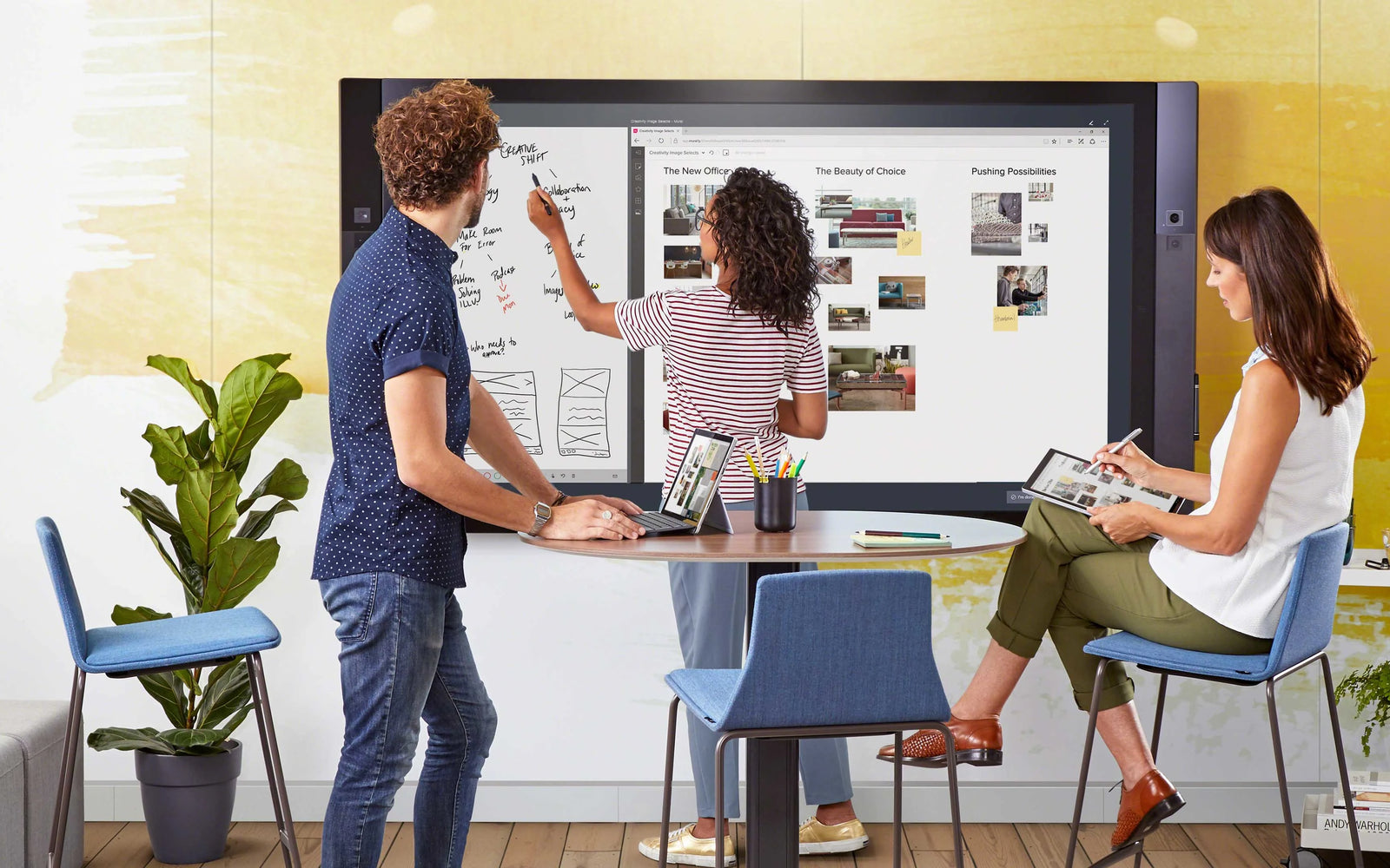 Team von Steelcase bei der Arbeit