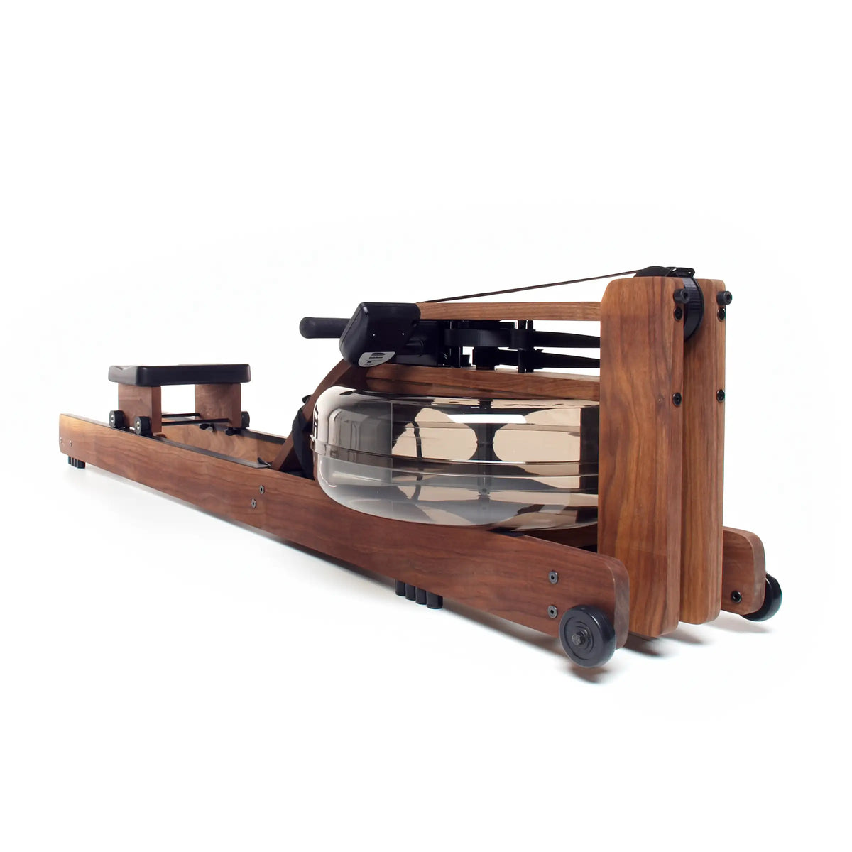 Nohrd Waterrower Nussbaum von hinten rechts | Nussbaum