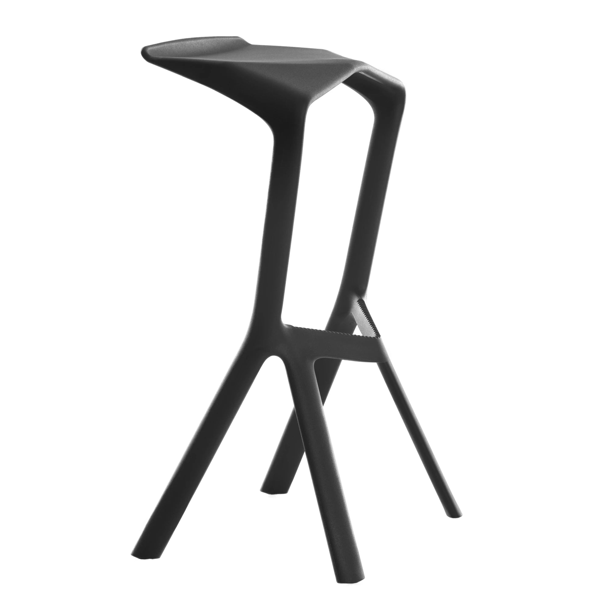 Plank Miura Stool in Schwarz | Schwarz
