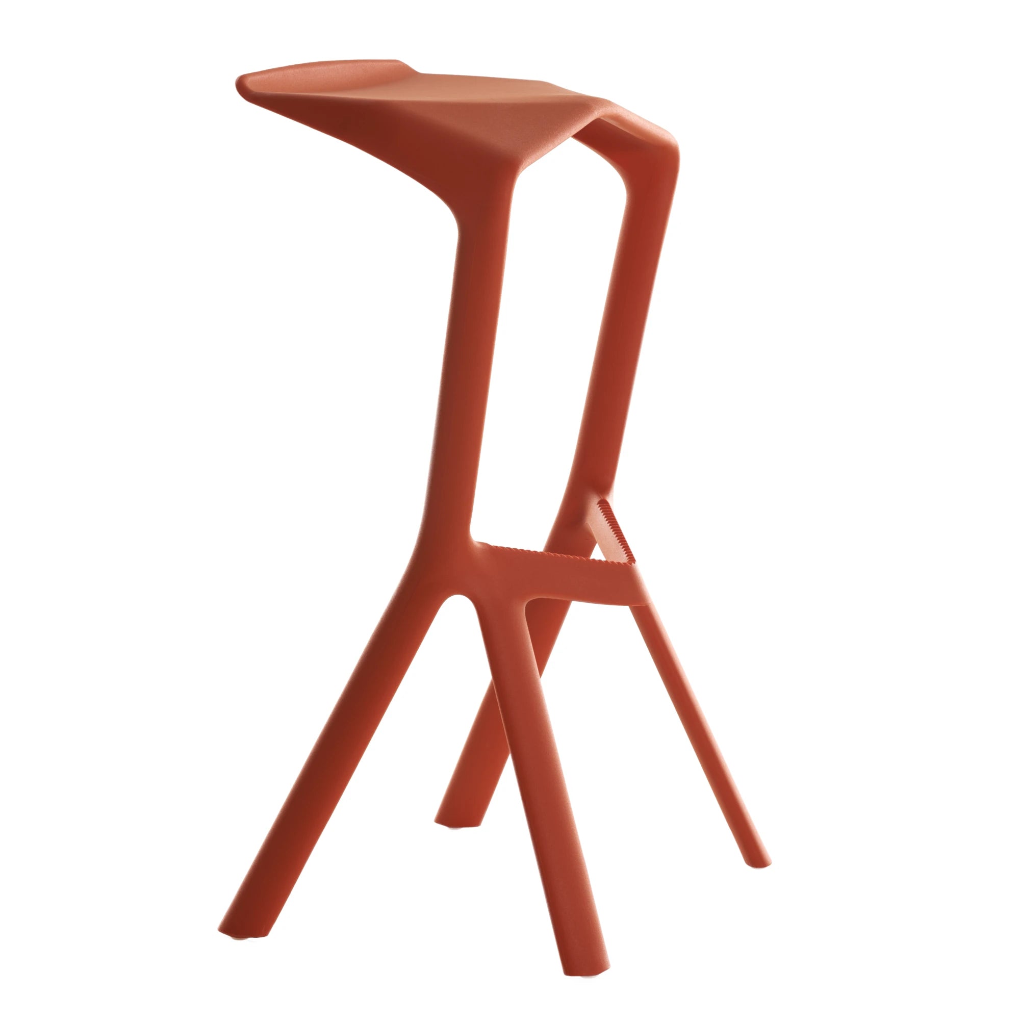 Plank Miura Stool in Orange | Orange