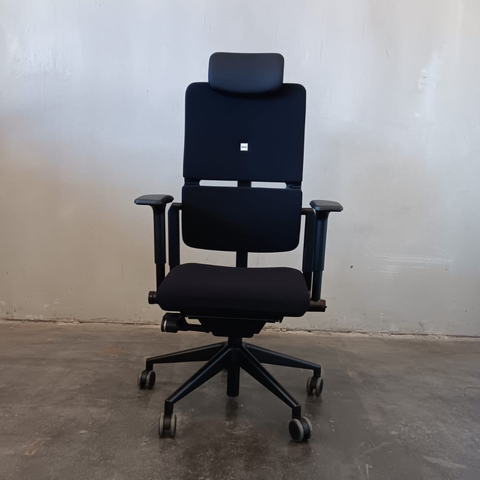Steelcase Pleae Black Edition mit Kopfstütze - Ausstellungsstuhl