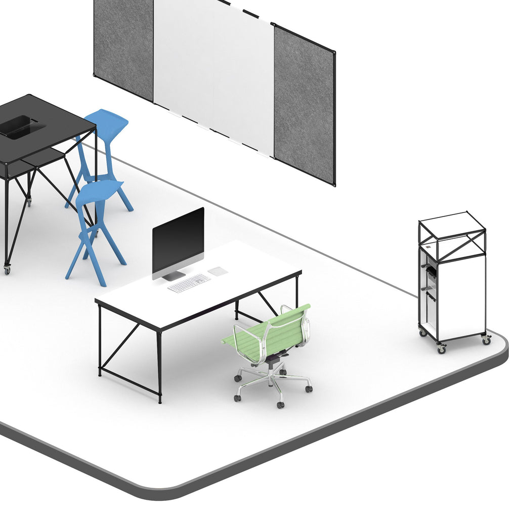 System 180 DT-Line Toolrack S in Design Thinking Raum