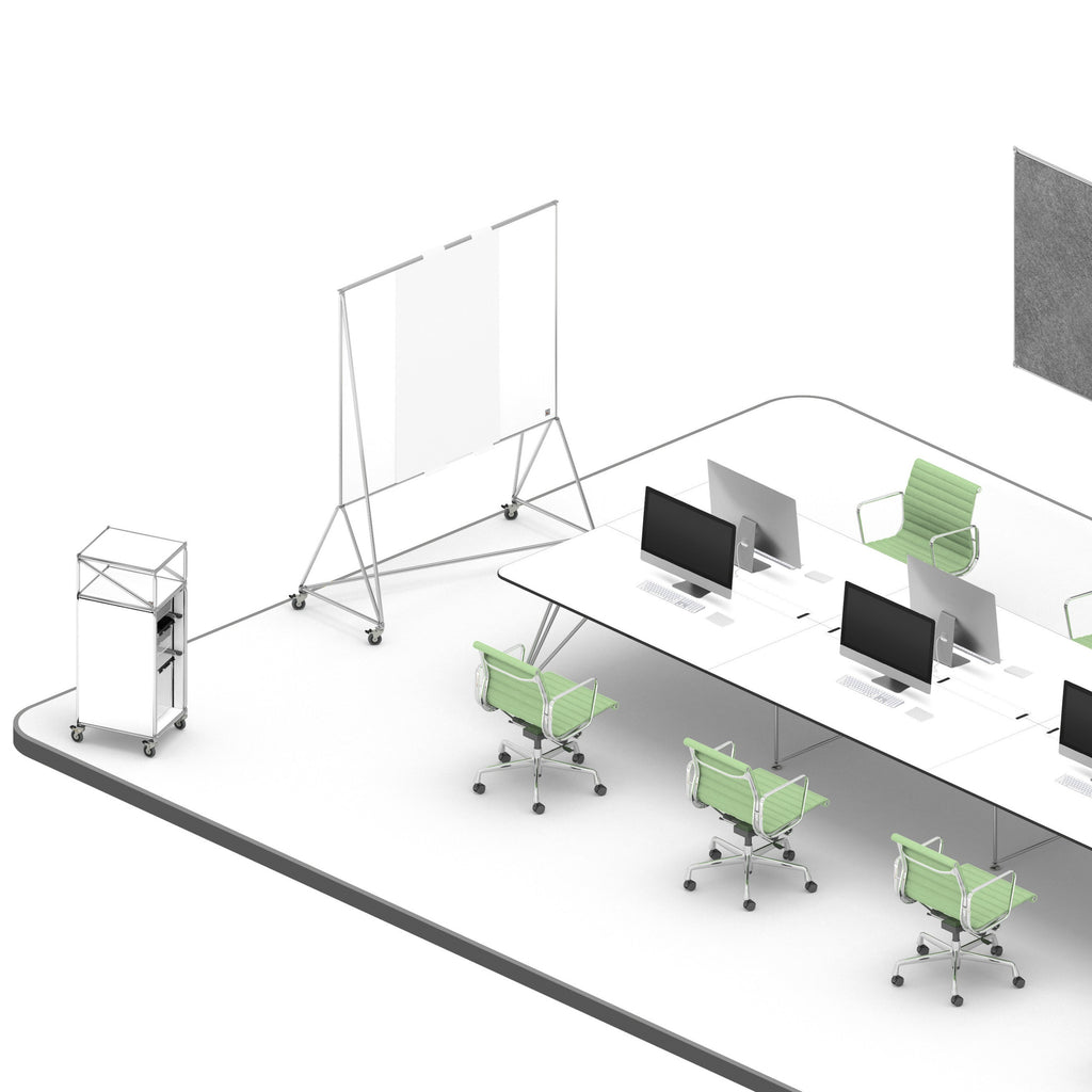 System 180 DT-Line Toolrack S in Design Thinking Konferenzraum