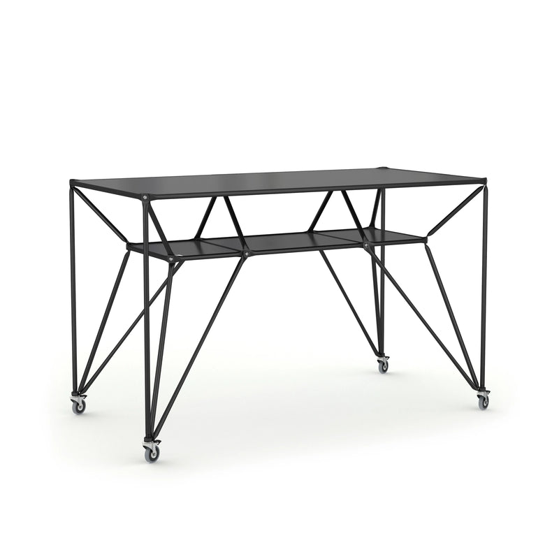 System 180 DT-Line Table T4-1 in schwarzem Design | Schwarz / Oberfläche schwarz
