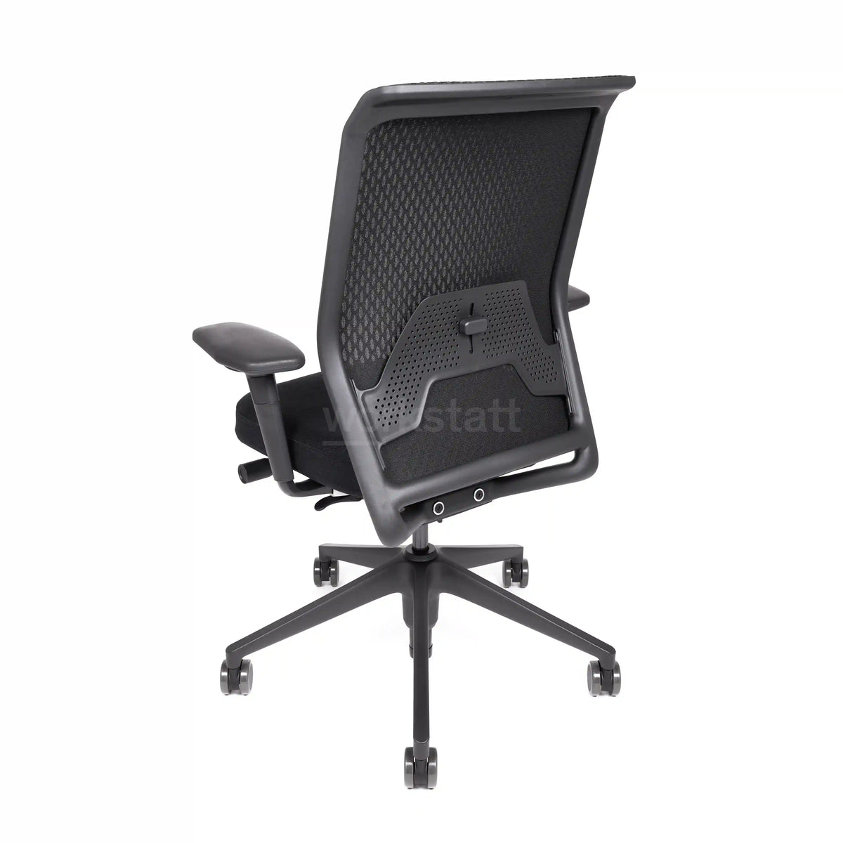 Vitra ID-Mesh mit Kvadrat Stoff von hinten rechts | Mesh