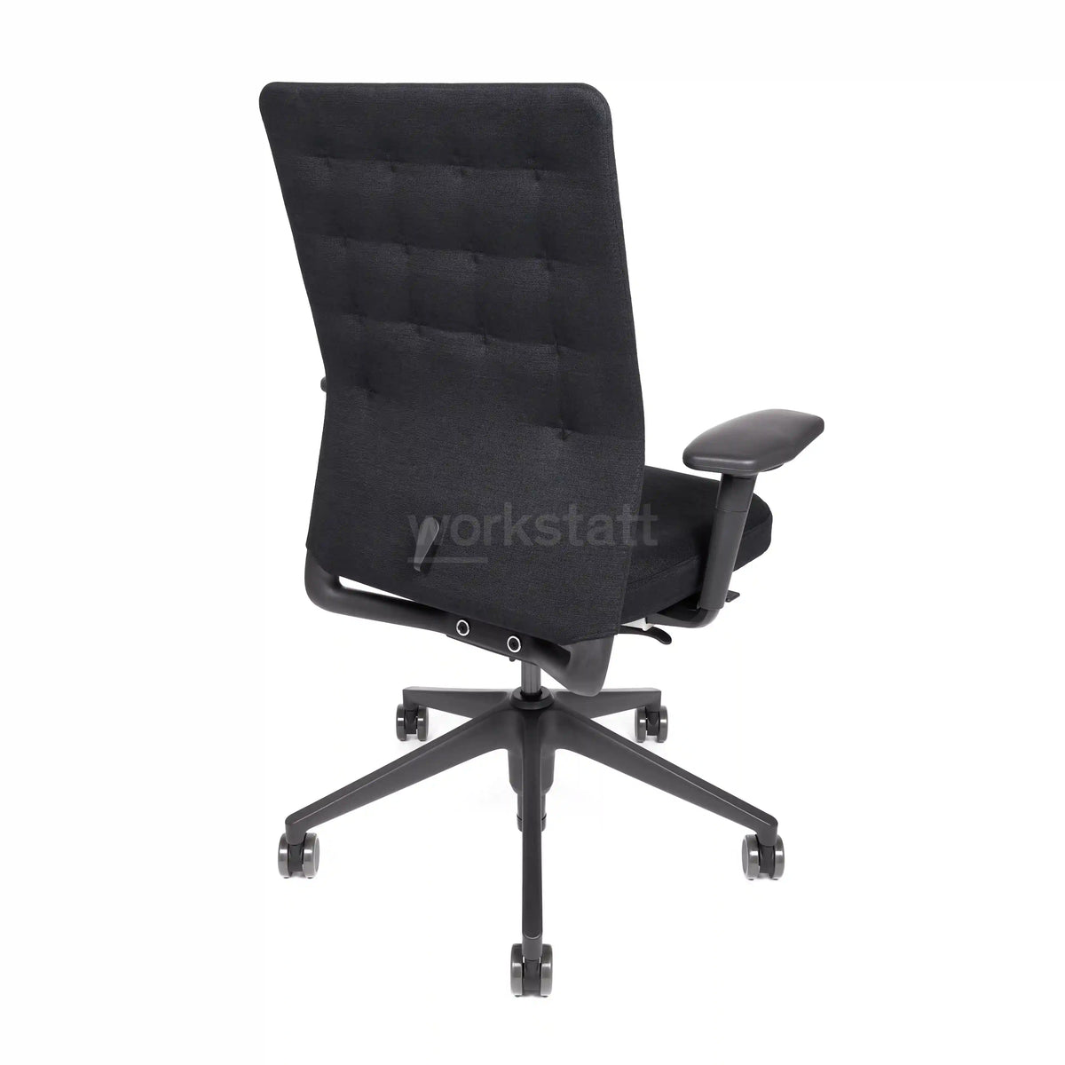 Vitra ID-Trim mit Kvadrat Stoff von hinten links | Trim