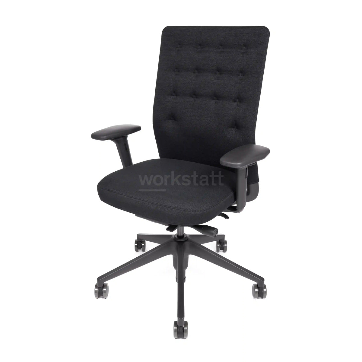 Vitra ID-Trim mit Kvadrat Stoff von vorne rechts | Trim