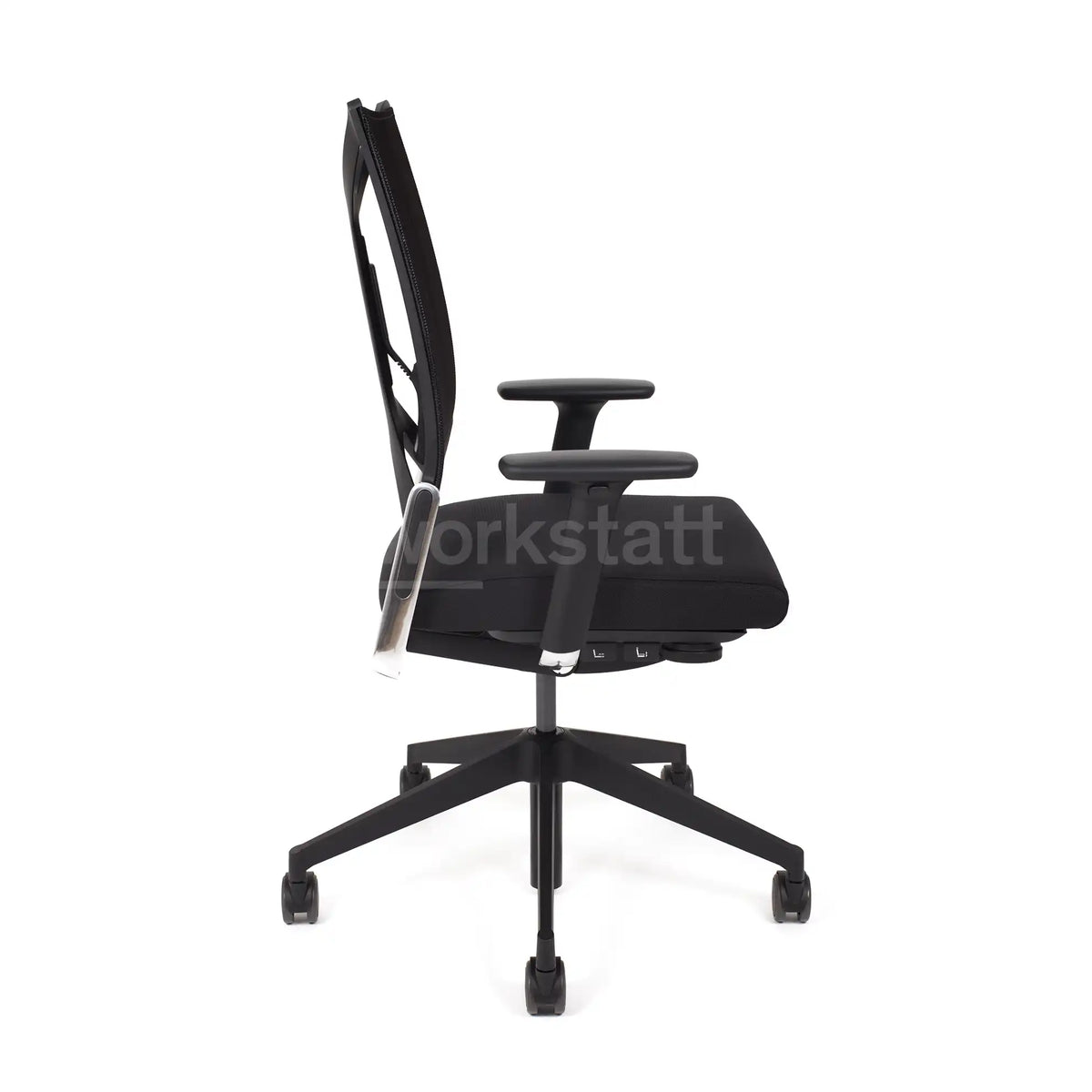 Girsberger Camiro Drehstuhl in Schwarz von links