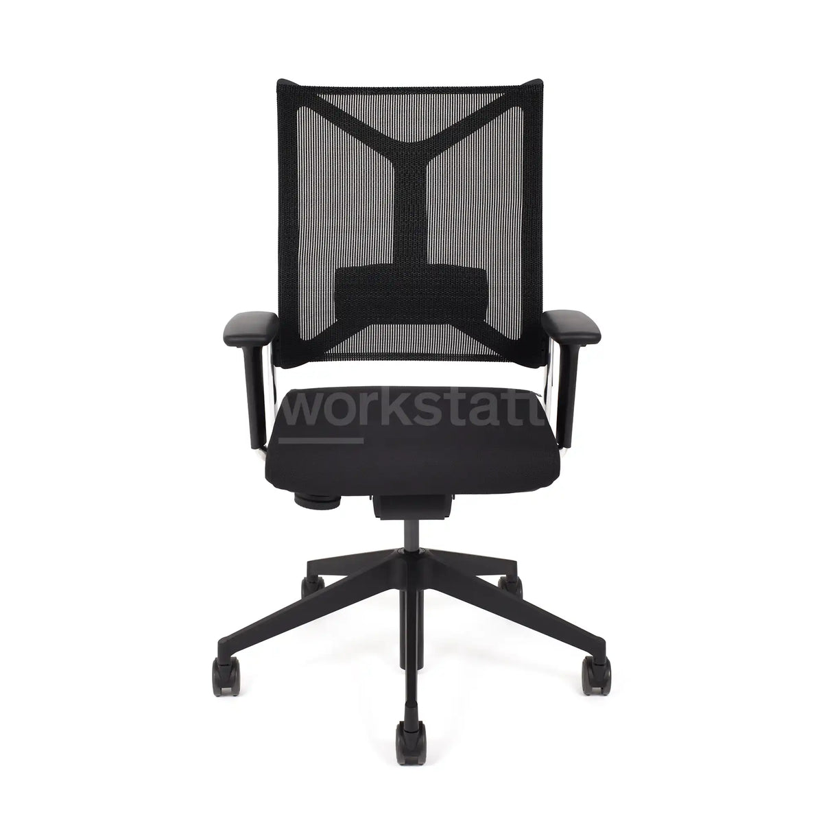 Girsberger Camiro Drehstuhl in Schwarz von vorne