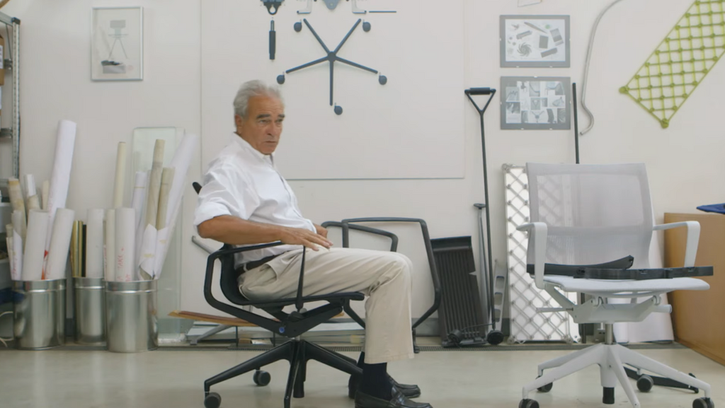 Alberto Meda erklärt den Vitra Physix und seine Entwicklung