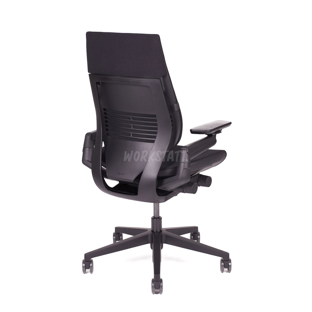 Steelcase Gesture Bürostuhl "Black Edition" von Workstatt Rückseite