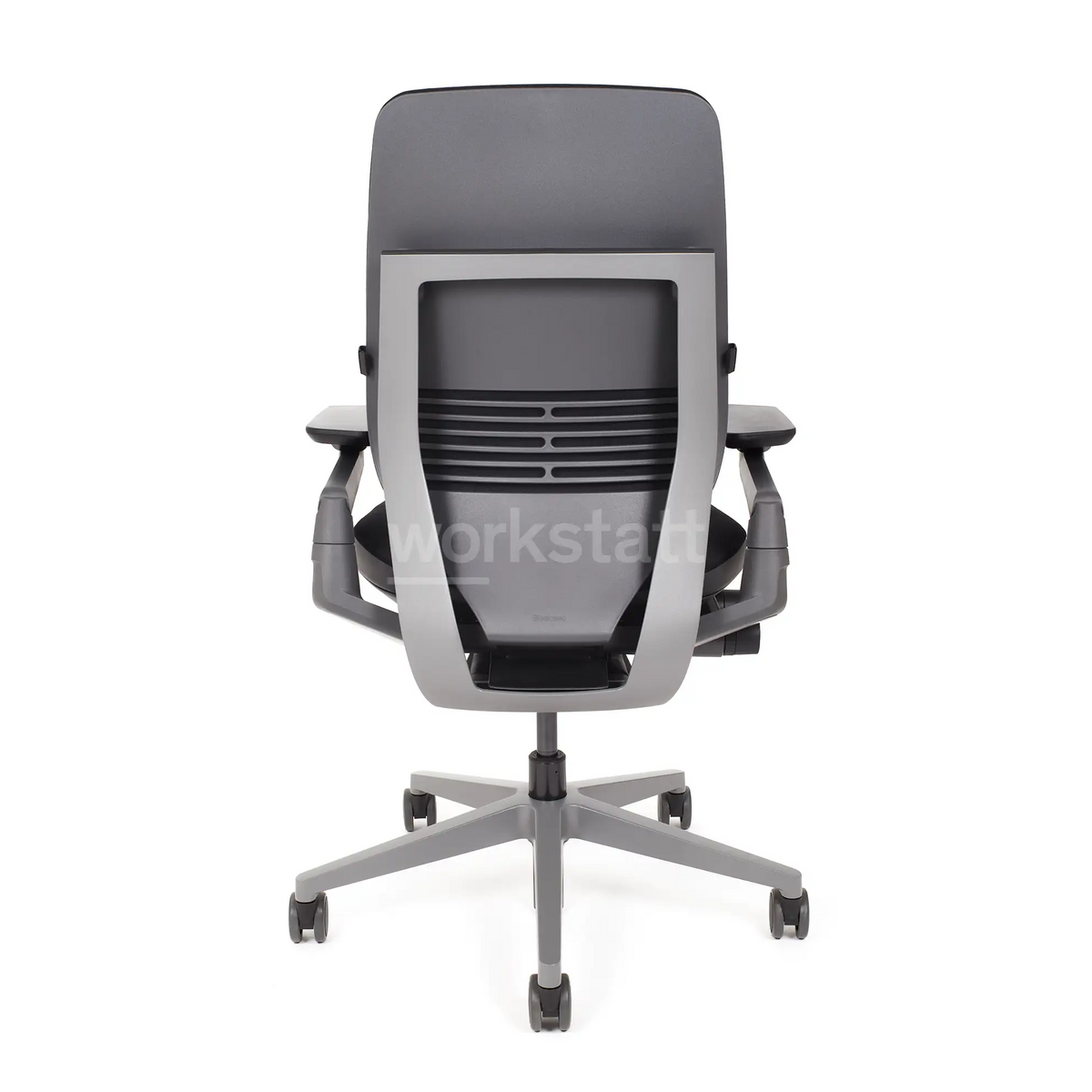Steelcase Gesture in Grau von hinten | ohne Kopfstütze