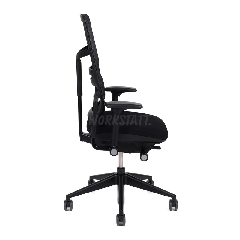 Steelcase Please Air Bürostuhl mit Netzrücken von der Seite