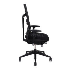 Steelcase Please Air Bürostuhl mit Netzrücken von der Seite