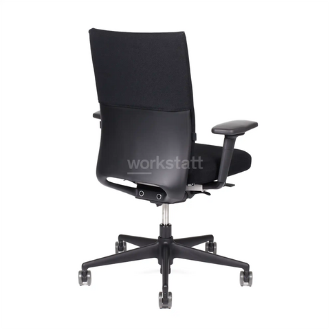 Vitra ID Soft Bürostuhl Black Edition von hinten links