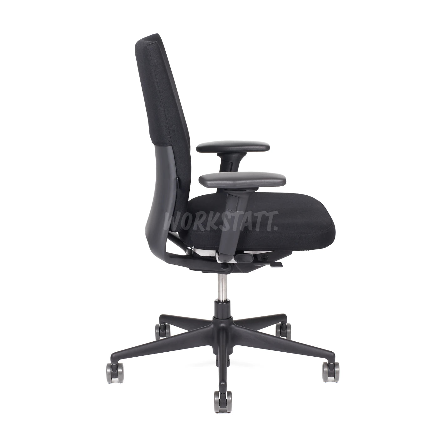 Vitra ID Soft Bürostuhl Black Edition von links