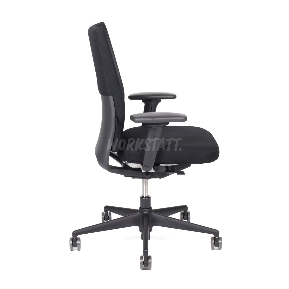 Vitra ID Soft Bürostuhl Black Edition von links