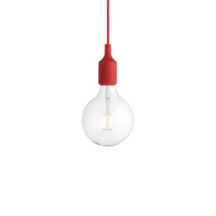 Muuto E27 Pendelleuchte in Rot | Rot